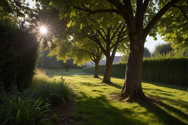 feuilles mortes ramassé par le voisin