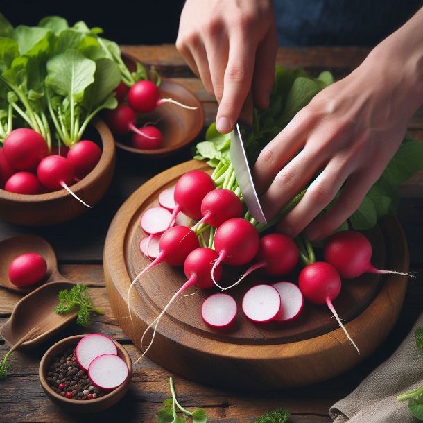 preparer des radis pour qu il soit moins piquants